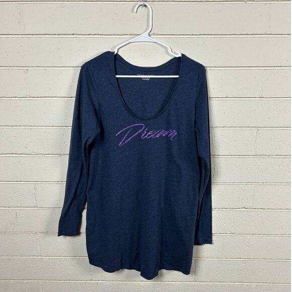 Victoria’s Secret Blue Long Sleeve Nightgown size S - Picture 1 of 8